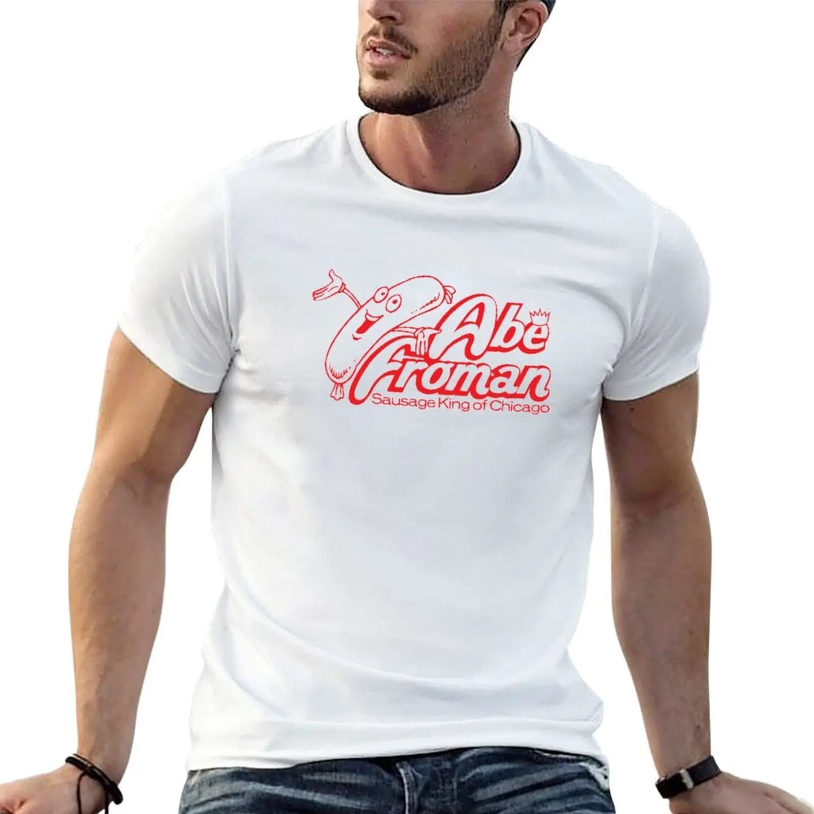 ABE FROMAN T-Shirt oversized anime stuff mens graphic t-shirts anime