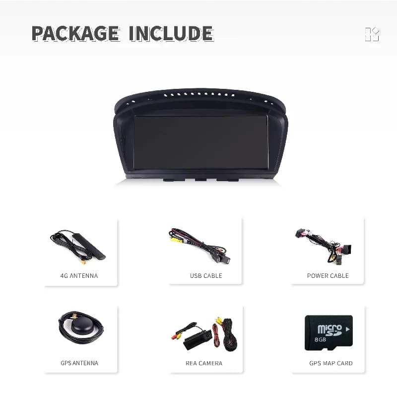 Snadragon 665 Android 11 Car GPS Navigation 5 Series E60 E61 E63 E64 E90 E91 E92 E93 CCC CIC Wireless CarPlay