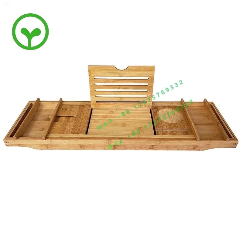 【2026】Bamboo Bathtub Rack Tray Bathroom Bath Storage Rack Retractable Bathtub Rack Factory Spot Batch