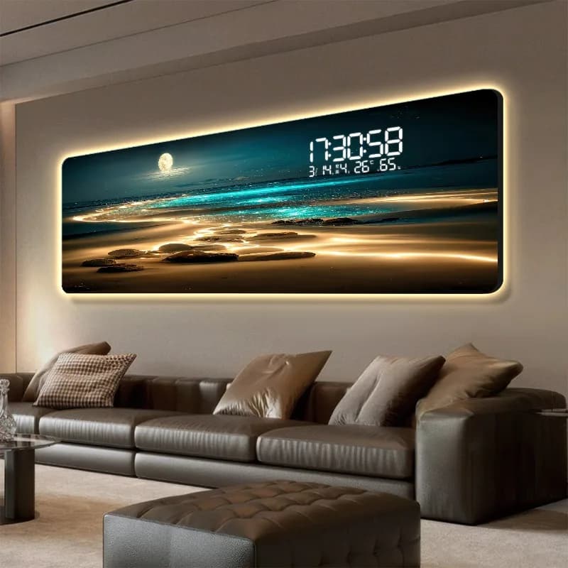 Art Mural Big Size Wall Clocks Luxury Living Room Digital Modern Wall Watch Design Creative Horloge Murale Room Decorations