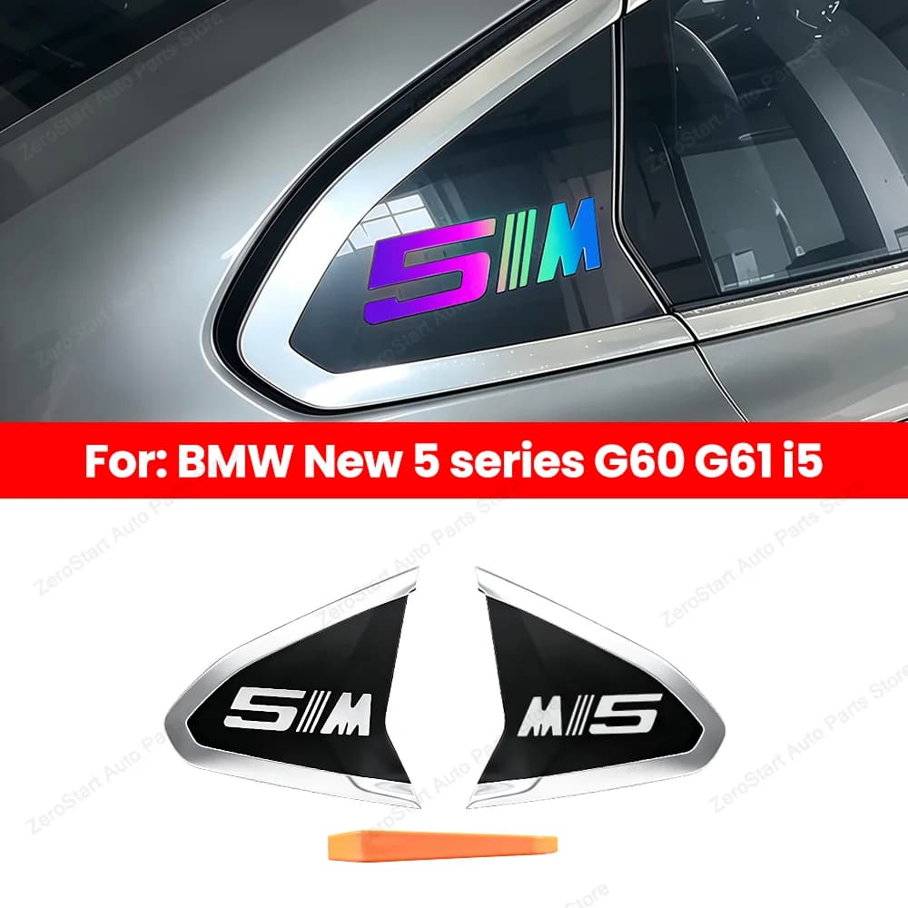 15 Color Rear Triangle Ambient light For BMW New 5 series G60 G61 i5 Car External Modification Plug And Play Accessories