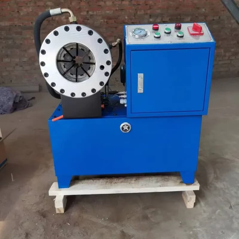 Hydraulic Hose Crimping Machine Pipe Fitting and Crimper Tool Excavator Hose Pressing Machine Steel Wire Rope Swaging Machine