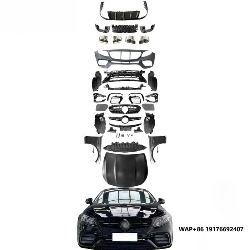 Hot Selling Car Body Kit 17-20 for Mercedes Benz E Class Coupe W238 Upgrade E63 AMG Bumper Front Rear Assembly