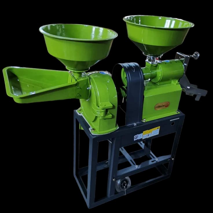 High Quality Mini Rice Milling Machine Factory Wholesale Automatic Combined Grain Processing Pulverizer New Thresher Sheller