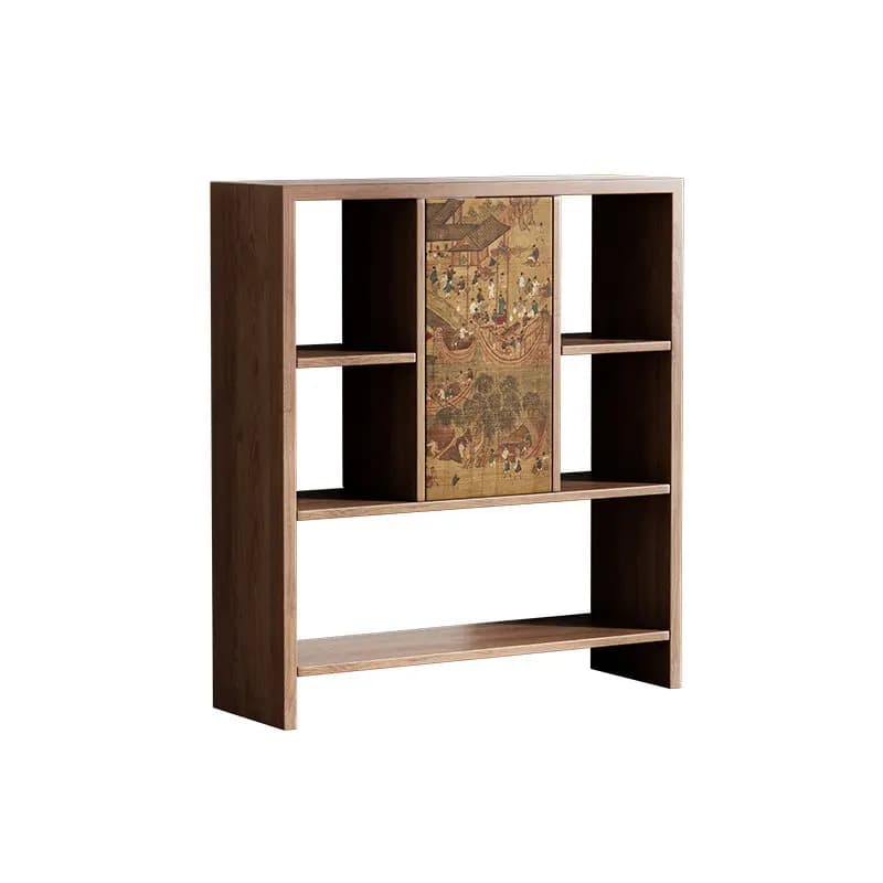 CX solid wood Bogu rack characteristic creative tea cabinet storage, Duobao Pavilion new Chinese tea room