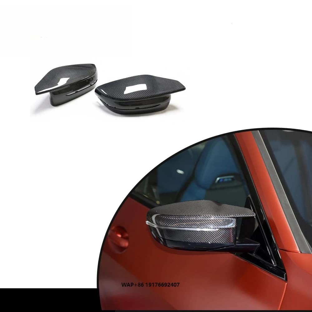 FOR 2021-2023 forBMW G80 M3 G82 G83 M4 Carbon Fiber Replacement Side Mirror Covers