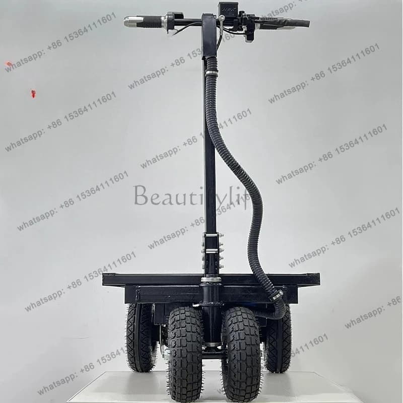 Folding Portable Electric Flat Truck Trolley Load King Labor Truck
