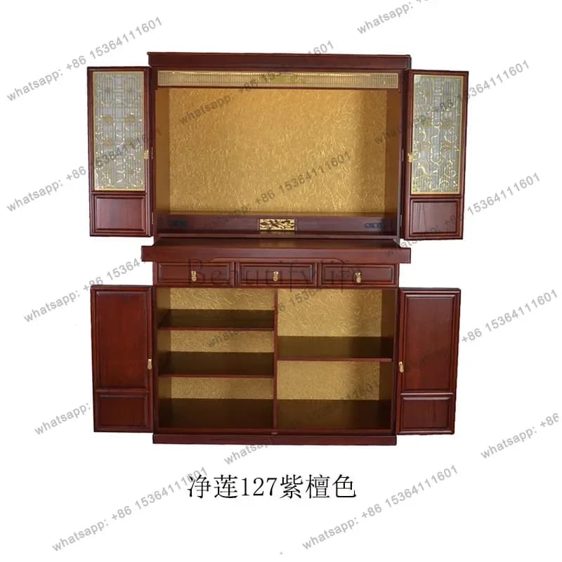 FG   Shentai Cabinet Household Shrine Sanctuary Offering Table Shentai Household Modern Light Luxury Shrine New Chinese Styl