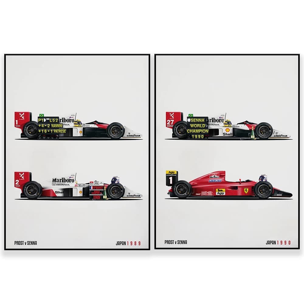 MP4/5  Poster  World Champion 1989 Print Poster