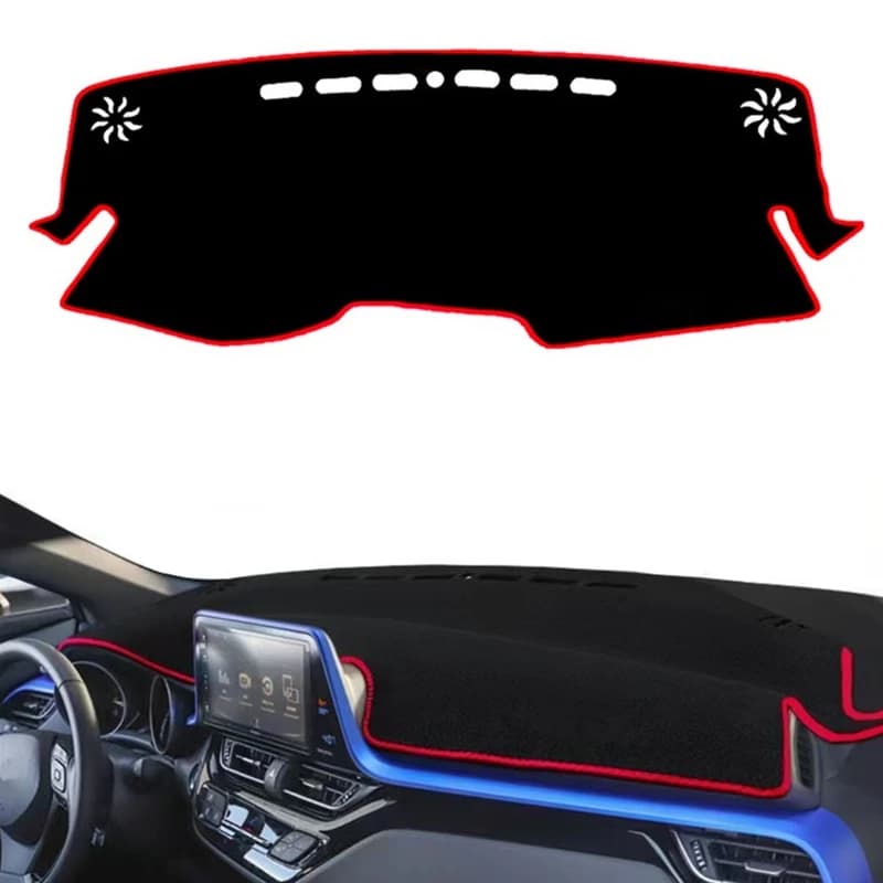 For Toyota C-HR CHR 2016-2021 2022 2023 2024 Auto Dashmat Dashboard Cover Dash Mat Pad Sunshade Protector Carpet Car Accessories