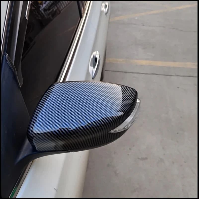 Car Styling For Nissan Sentra 2012-2019 Rearview Mirror Cover Cap Replace Original Housing Style Trim Style Auto Accessories