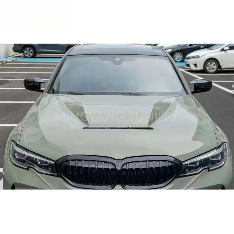 High Quality 2018-2022 Car Accessories Engine Cover Bonnet Hood Bodykit For  3 Series G20 G28 Upgr CS Sty