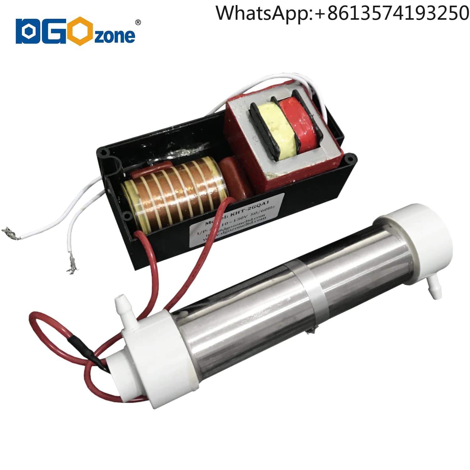 2 Gr O3 generato corona Discharge Quartz Tube Ozone generatos for Laundry