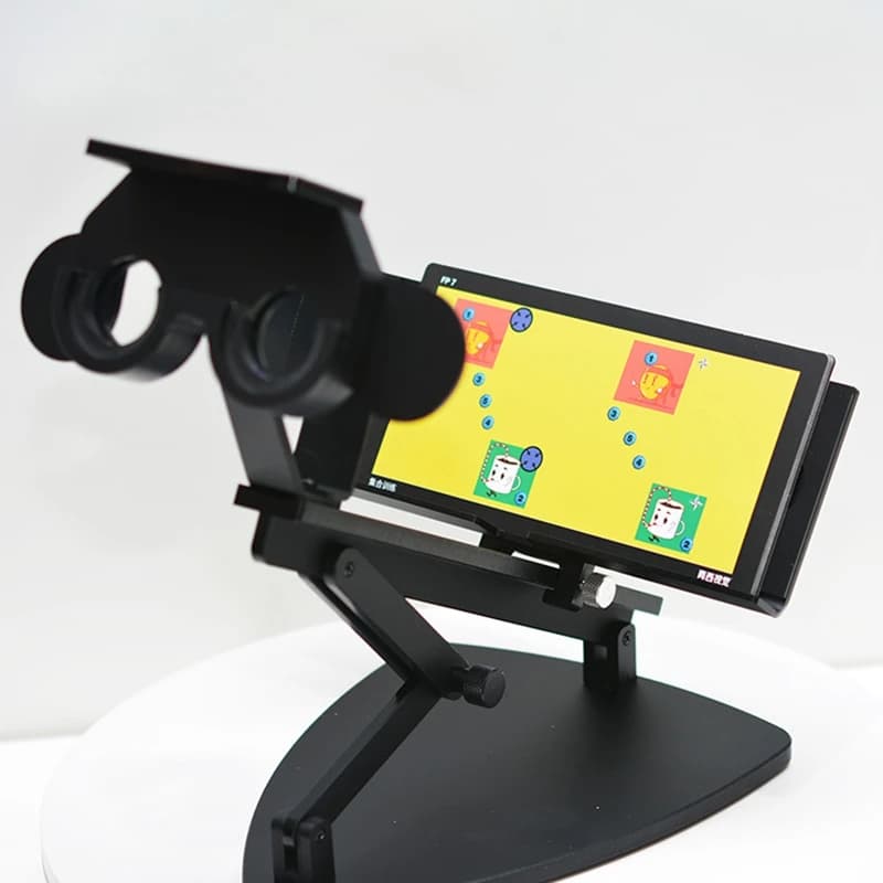 Stereoscopic distant use of BO simultaneous visual fusion stereopsis de-suppression set divergent strabismus amblyopia training