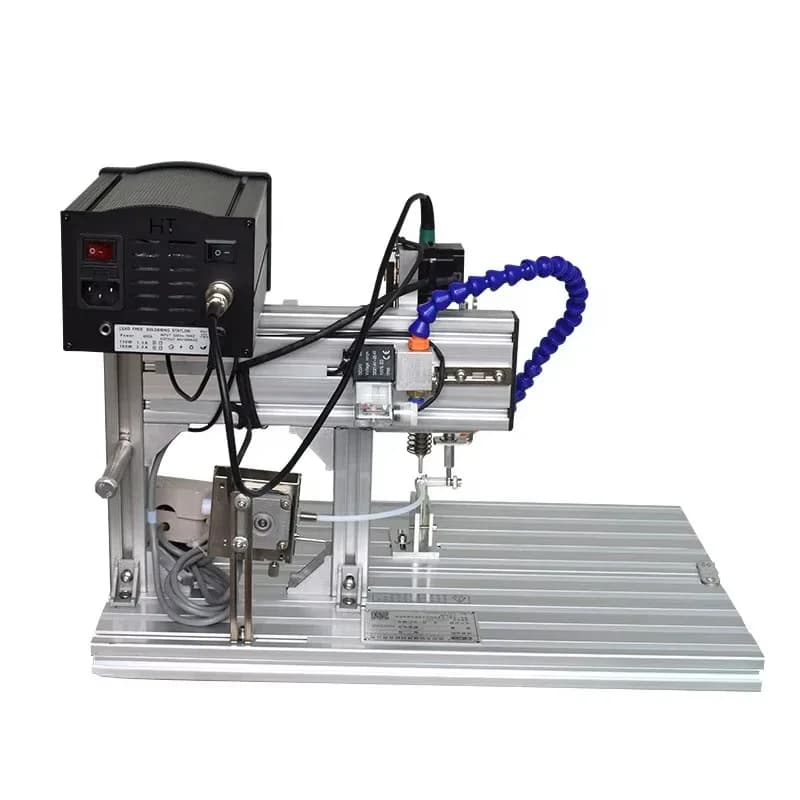 200W Intelligent semi-automatic soldering machine BORX-003 USB switch foot operated spot welding machine