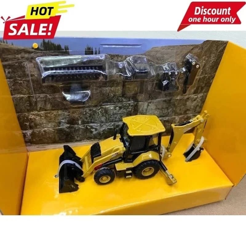 For DM 1:64 420 XE Backhoe Loader Alloy Engineering Model 85765