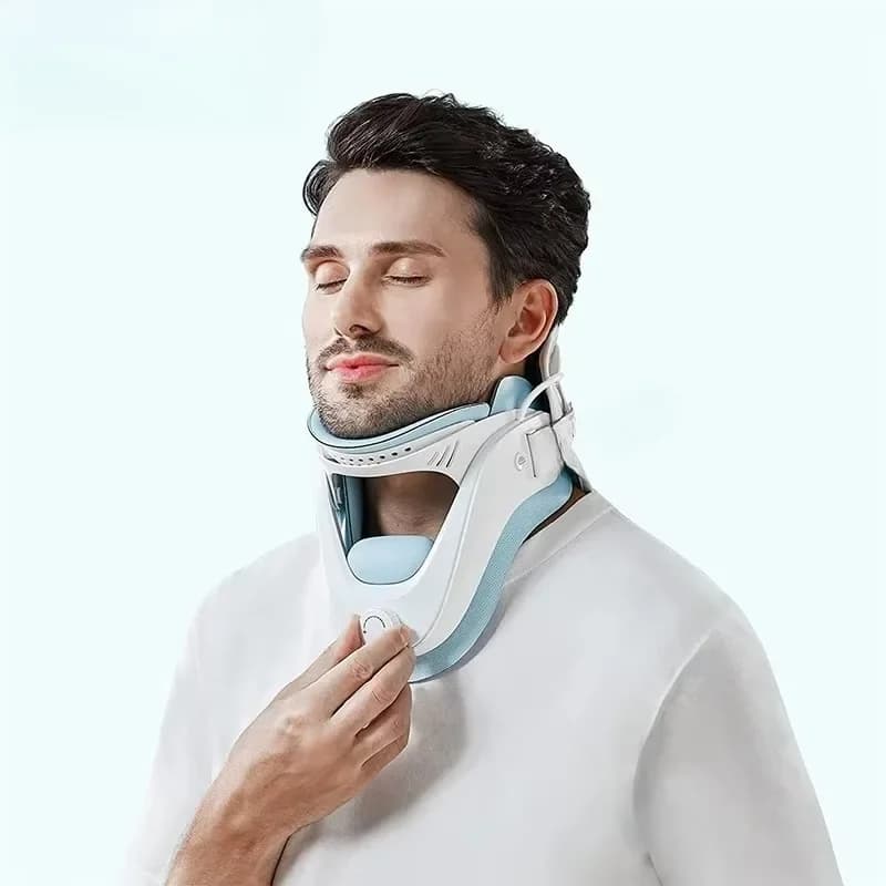 Adjustable Portable Physiotherapy Neck Massager Cloud Stretcher Cervical Spine Orthopedic Neck
