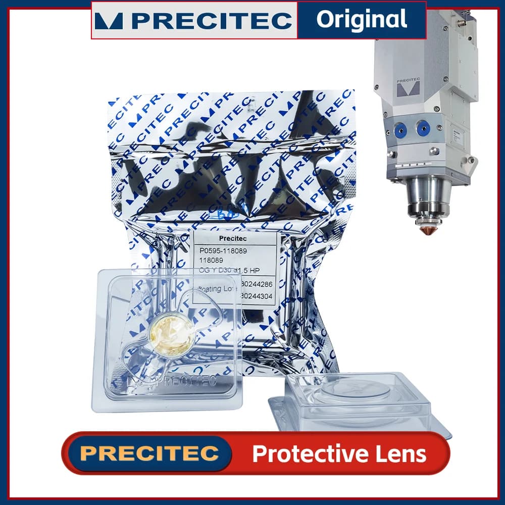 Original Precitec Laser Protective Windows 37x7 30x5 21.5x2 For ProCutter Lightcutter Precitec Laser Cutting Machine