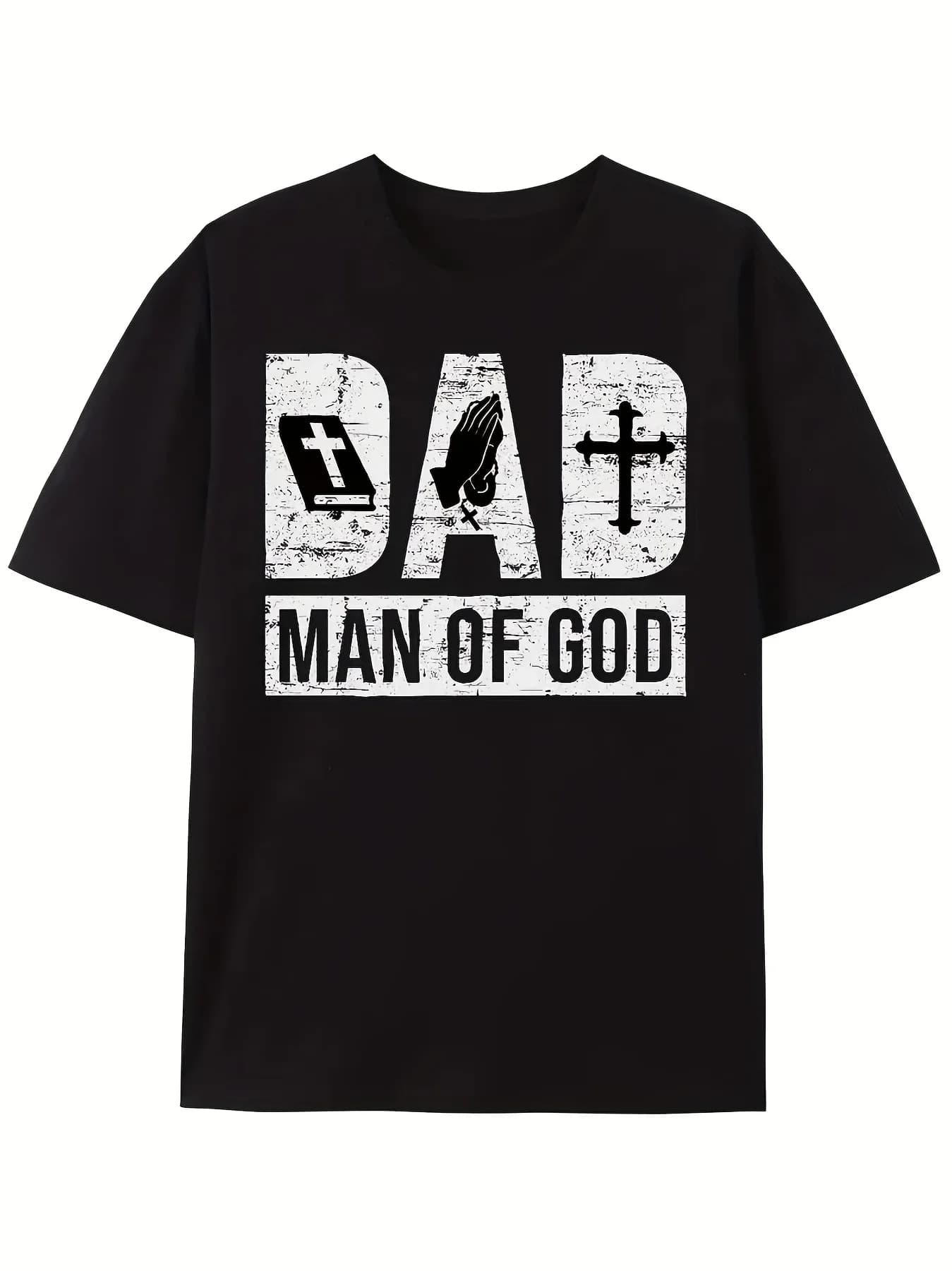 Dad Slogan Printed Retro Father's Day Gift T-Shirt 100% Cotton O-Neck Short Sleeve Summer Casual Mens T-shirt Streetwear