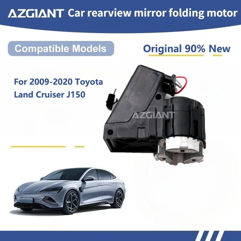 AZGIANT For 2009-2020 Toyota Land Cruiser J150 Car Wing Mirror Authentic Folding Motor Power Assembly R/L 12V DC Motor Quiet