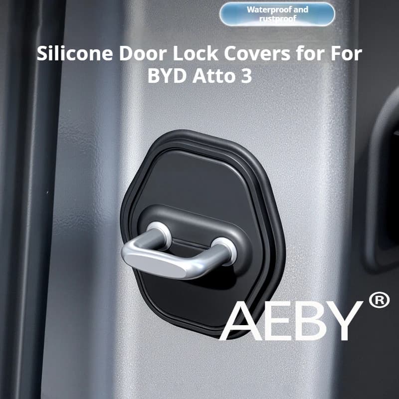 AEBY For BYD Atto 3 Smart Driving Edition 2025 Anti Dust Noise Reduction Cover,Car Door Lock Cove,Anti Dust Noise Reduction