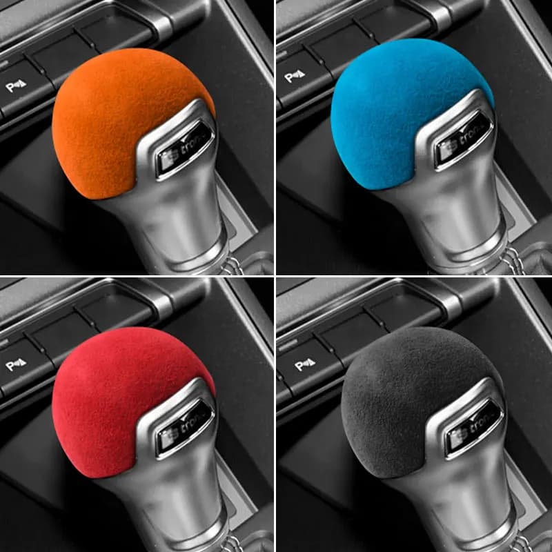 Made of Alcantara For Audi A3 (2014-) Q2L (2018-) S3 (2014-) TT(2015-)Gear Shifter Boot Trim Sticker Interior Tuning Accessories