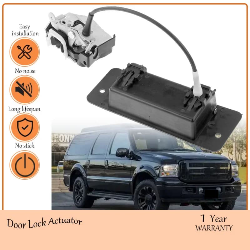 Tail Back Door Latch Lock Actuator with Handle Cable For Ford Vehicles Excursion 2000-2005,oem 4C3Z78431A03AB,4C3Z78431A03AB