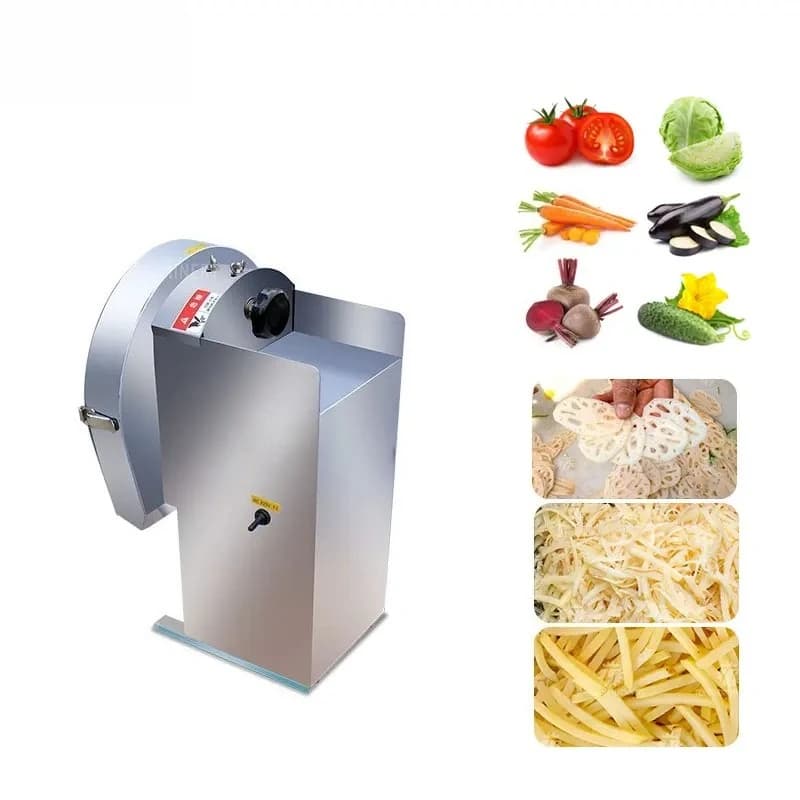 Commercial Restaurant Lotus Root Vegetable Slicer Machine French Fry Potato Cutter Machine