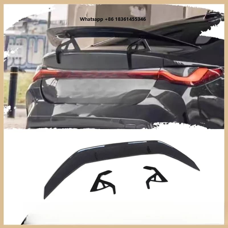 For G20 G22 G80 M3 G82 G83 M4 2021+ High Quality Carbon Fiber Rear Trunk Spoiler Wing