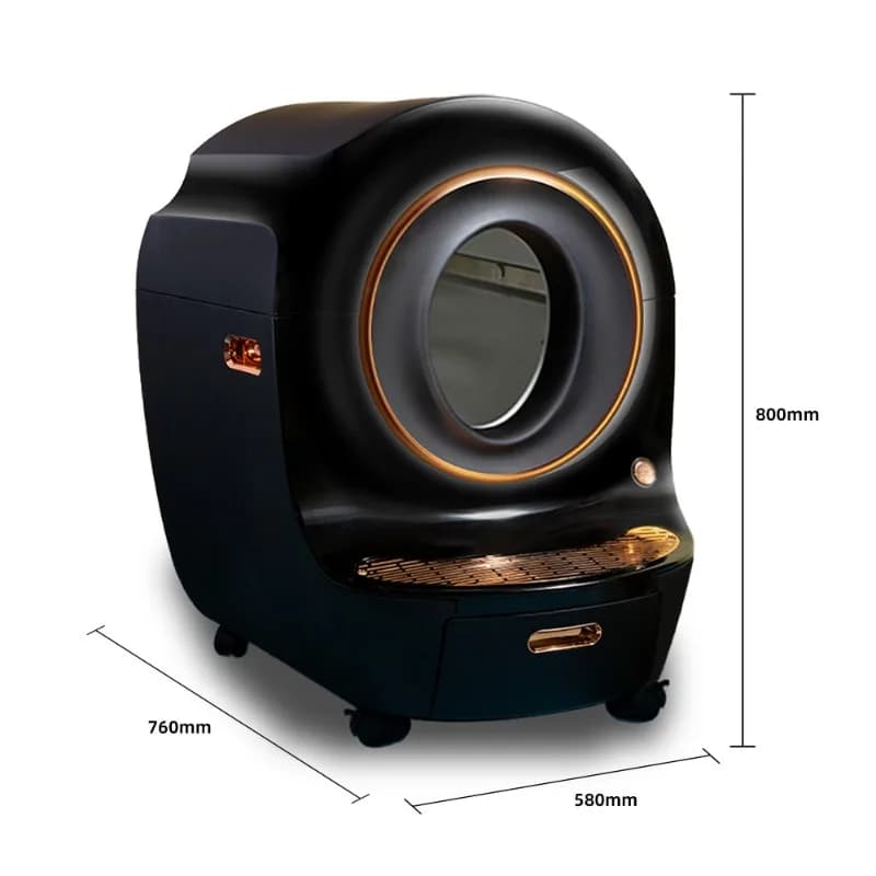 Customized smart cat toilet, anti-pinch big cat with 0 odor automatic shit shoveling machine