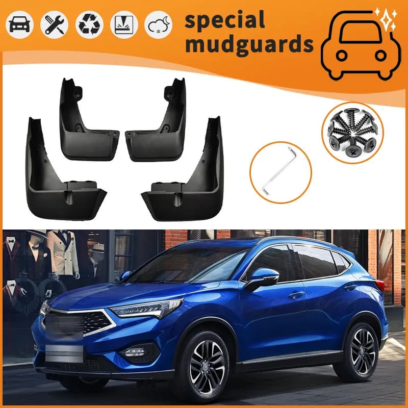 Suitable for 21-22 Acura CDX fender car tire anti-splash mudguard