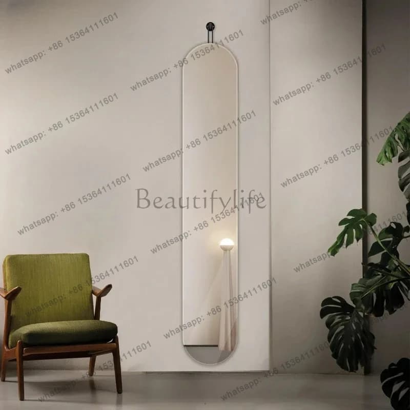 Entrance art decorative hanging mirror wall hanging frameless wall fitting mirror