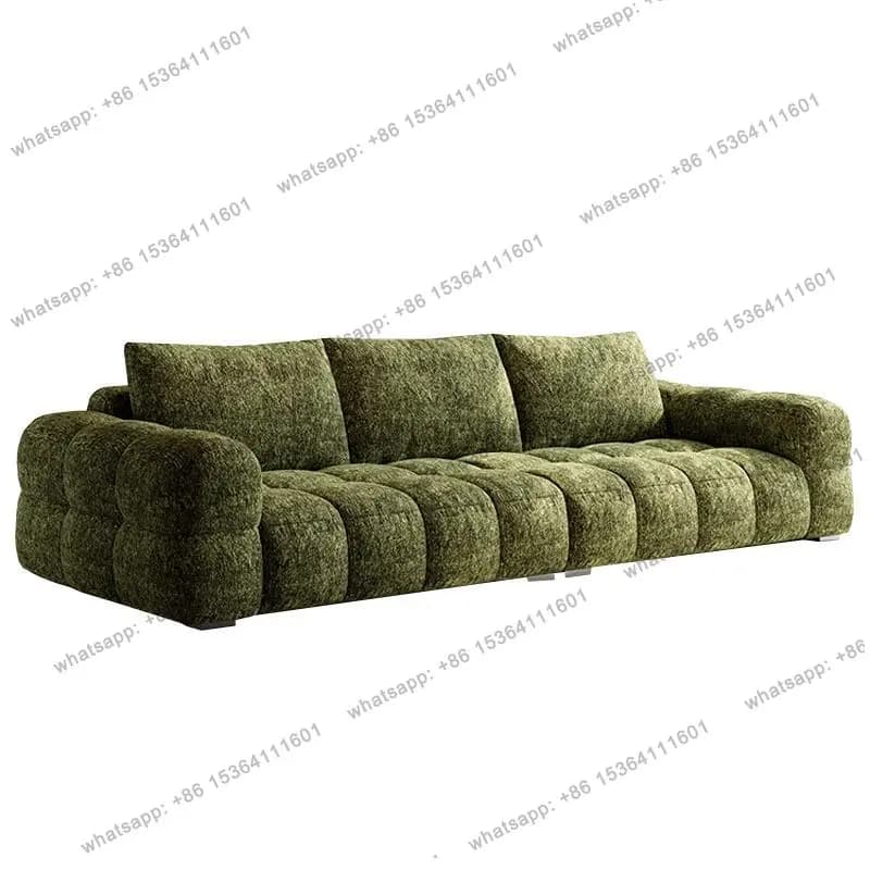 Puff Cushion Living Room Sofas Beanbag Italian Curved Corner Sofa Living Room
