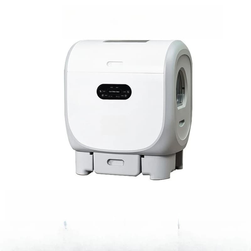 Changxing automatic cat litter box number, smart cat toilet, electric cat products, anti-splash closed shit shovel machine