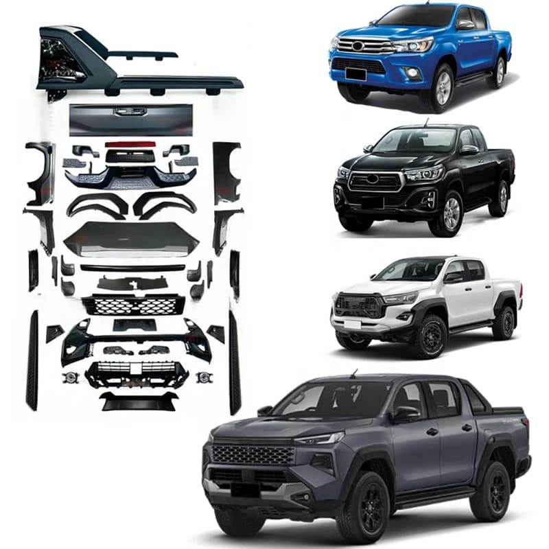High Quality Travo N90 2026 Style Conversion Body Kit For Hilux Revo 2016-2025 Upgrade Bumper Parts