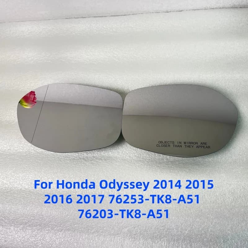 Left/Right Side Wing Mirror Glass Heated Rear View Mirror For Honda Odyssey 2014 2015 2016 2017 76253-TK8-A51 76203-TK8-A51 new
