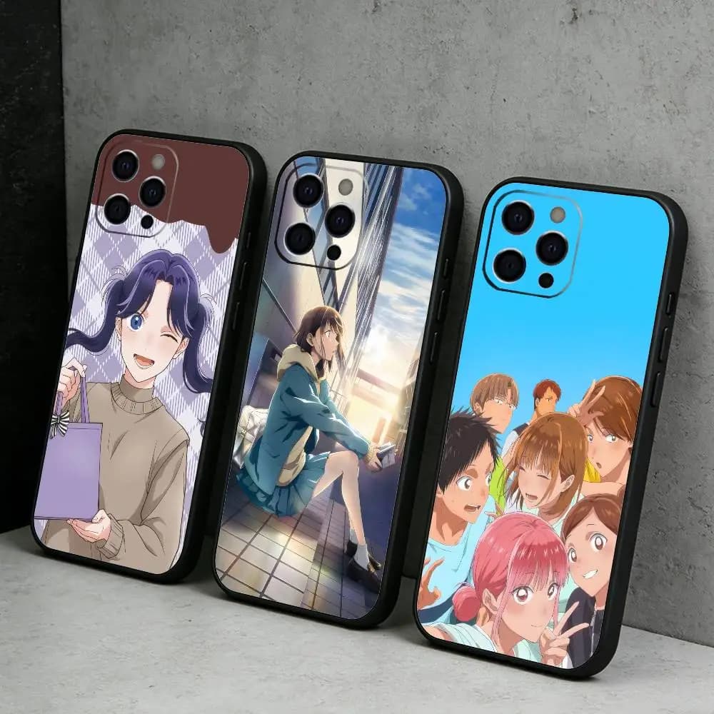 Sports R-Romance B-Blue-Box Anime Phone Case For iPhone17,16,15,14,13,12 Plus,Max Soft Silicone Black Cover