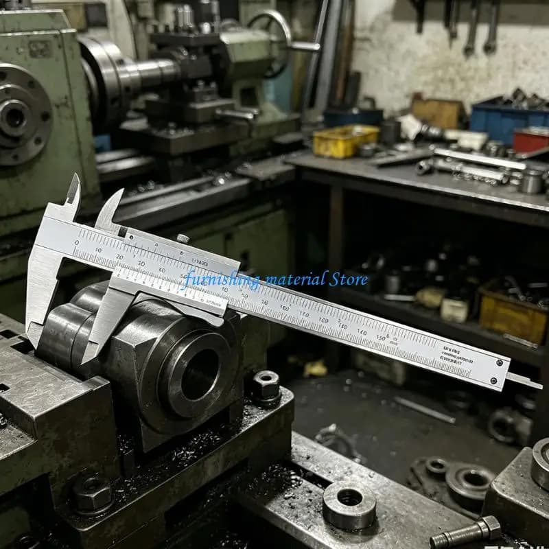 Y5GD Stainless Vernier Caliper For Mechanical & Woodworking Applications Clear Scale