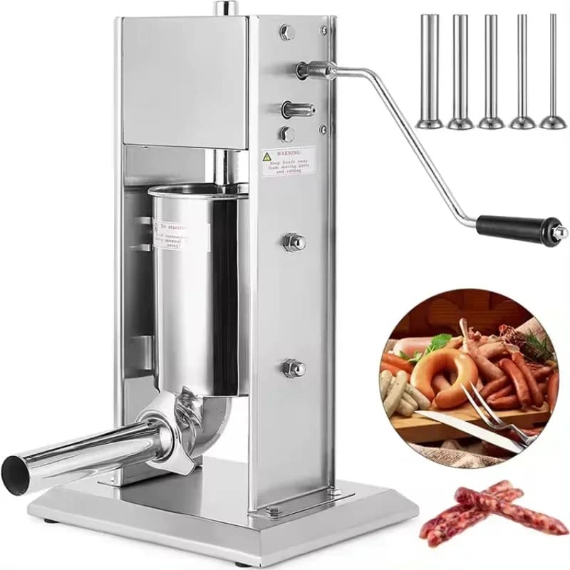 Sausage Filler Maker Sausage Stuffer Meat Filler Maker Making Machine Commercial Automatic Electric Pneumatic Sausage Stuffer Ho