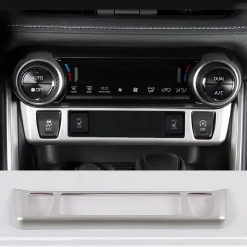 Fit For Toyota RAV4 2019 - 2023 Sticker Middle Console Temperature Air-Condition Volume Navigation Switch Outlet Vent