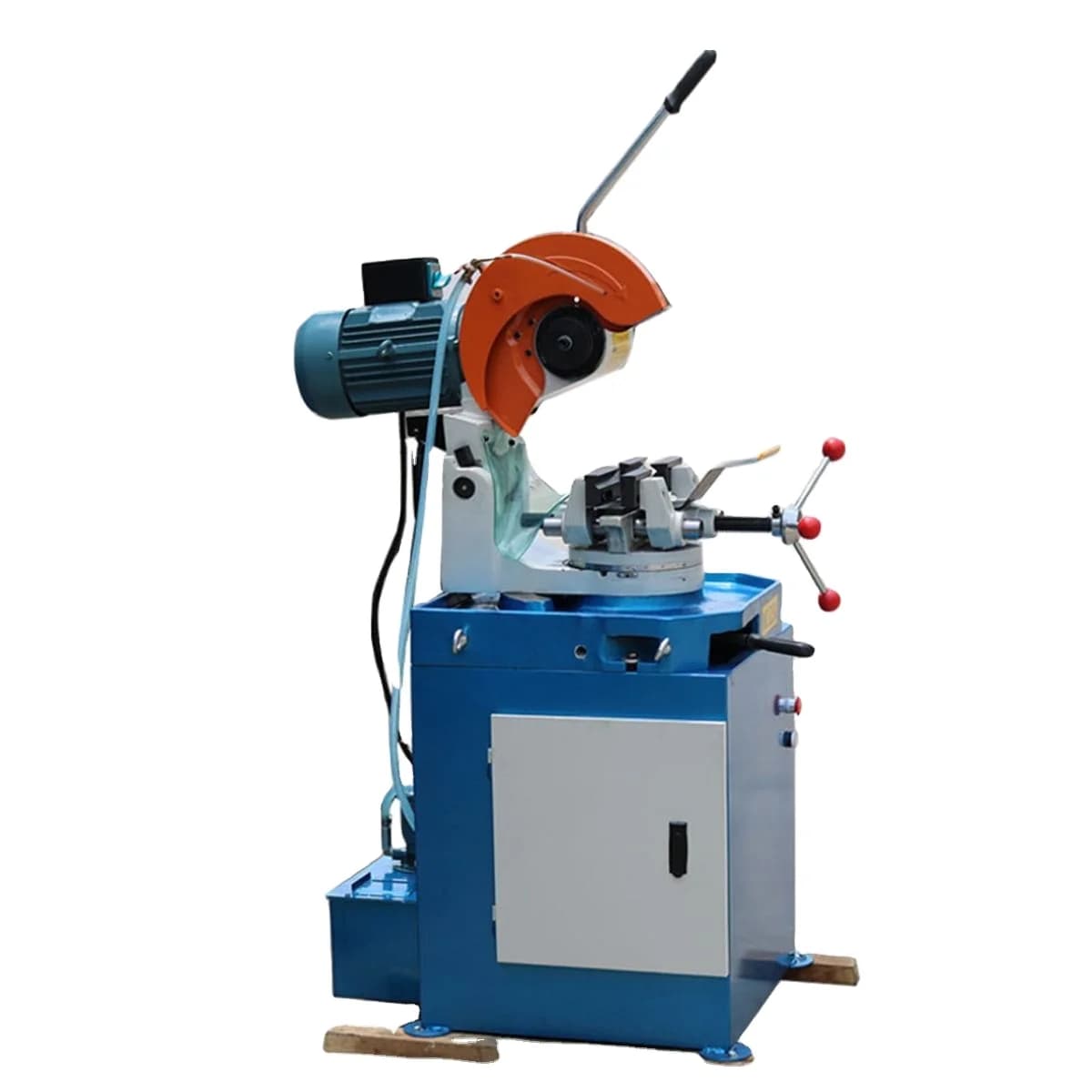 Hydraulic Motor Circular Saw Machine 11" Slow Speed Cold Cut Mild Steel Rail Metal Square Aluminum Pipe High-Accuracy