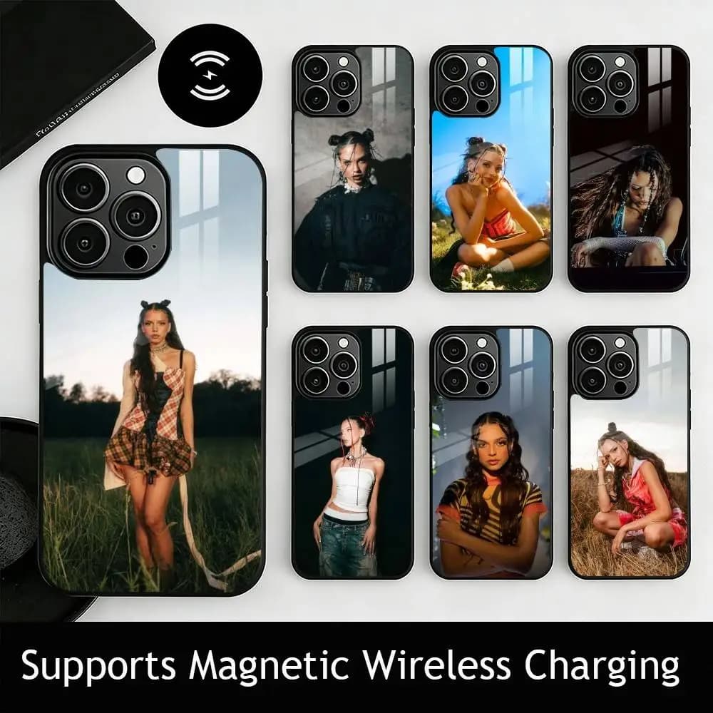 Pop singer N-Nina Chuba gift Phone Case For iPhone17,16,15,14,13,12,11 Plus,Pro Supports Magnetic Wireless Charging