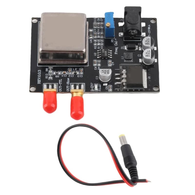E5 OCXO 10MHz Frequency Standard Reference Source Module Crystal Oscillator Constant Temperature Board Low Phase Sound Decoder