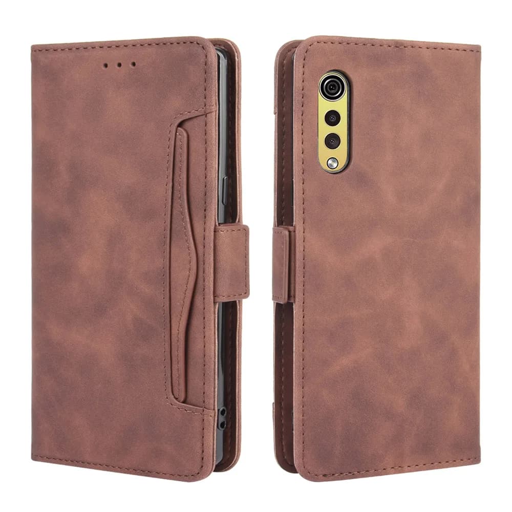 Leather Card Slot Removable For LG Velvet 5G UW Flip Case Velvet LTE LMG910EMW LMG900 N Wallet Phone Cover LG Velvet 2 Pro Case