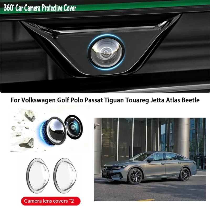 Car camera protective cover lens cover For Volkswagen Golf Polo Passat Tiguan Touareg Jetta Atlas Beetle