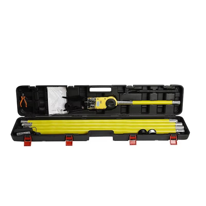 12.8V Automatic Optical Nylon Cable Tie Machine Electric Power Source Wire with 4G & GSM Network