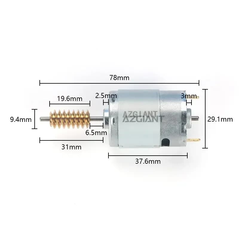 AZGIANT Decklid Lock Actuator For Jaguar XE 2014-2020 12V Trunk Motor Replacement Assembly System Car Parts