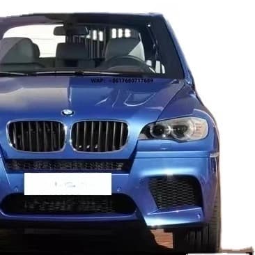 Car Body Kit for   X5 E70 2008-2010 Upgrade to X5M Bumpers Side Skirts Exhaust Pipes Fender