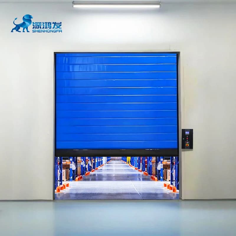 Wholesale Industrial Refrigerated High Speed Stainless Steel Zipper Doors Portable Sliding Insulated Automatic Cold Doors