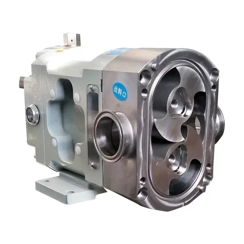 CRP-Z-/// L Sanitary Food Standard Stainls Steel Twin-rotor Lobe Pump